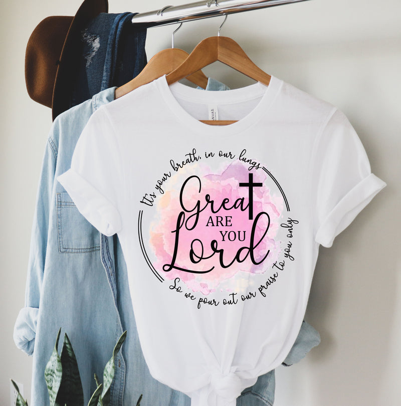 Great Are You Lord {Tee}