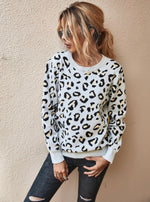Leopard {Open Back} Sweater